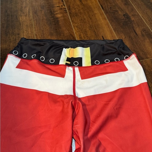 Santa pant leggings, size small - Picture 3 of 6